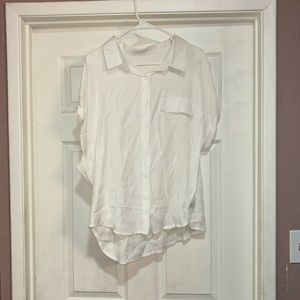 SHEIN dolman button down blouse